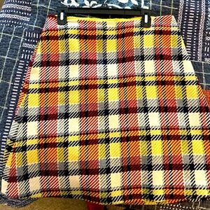 Boden houndstooth check wool blend mini size 10